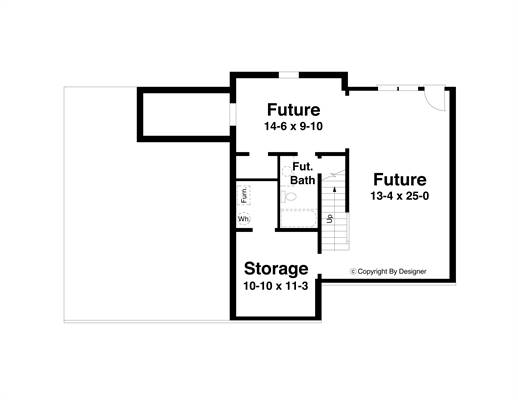 Lower Level image of Bellmont-A House Plan