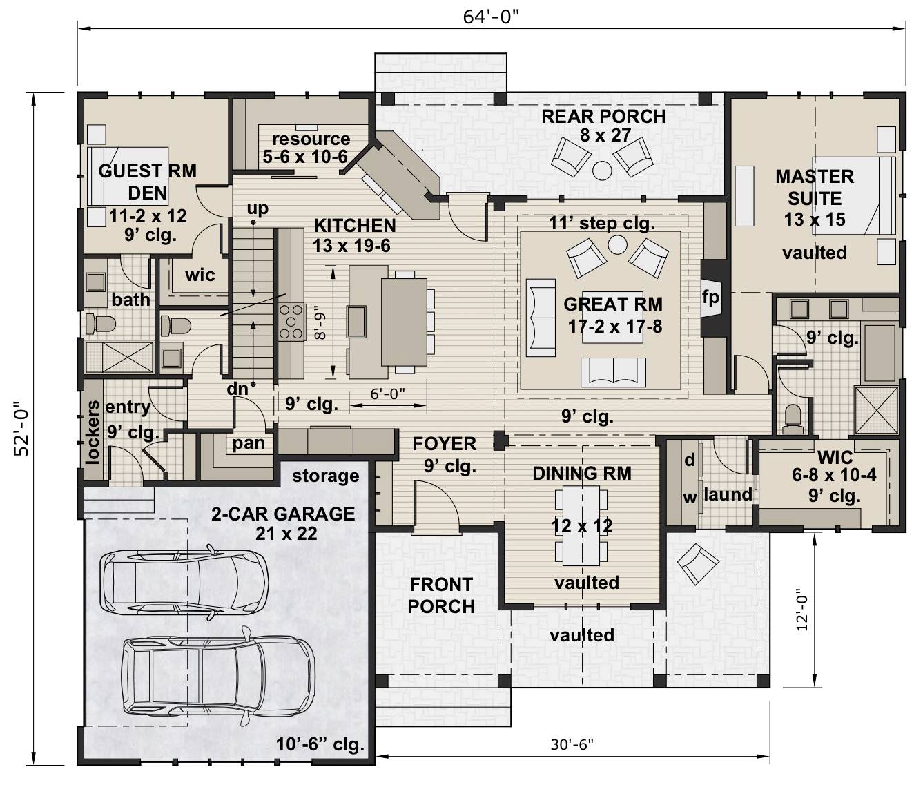 1st Floor Plan image of Country Compton House Plan