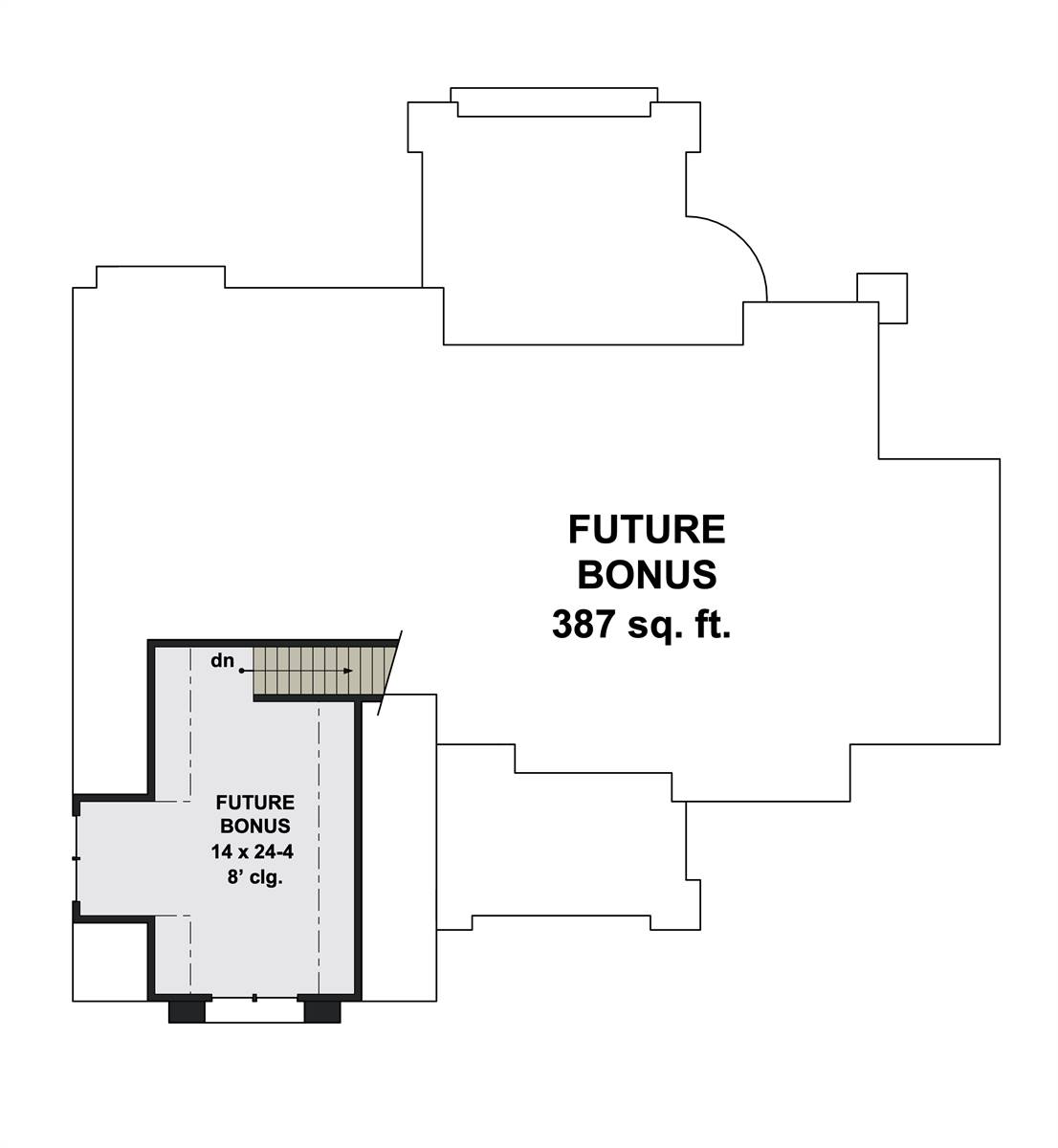 Bonus Plan image of Huntington House Plan