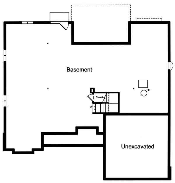 Foundation Plan image of Baldwin House Plan