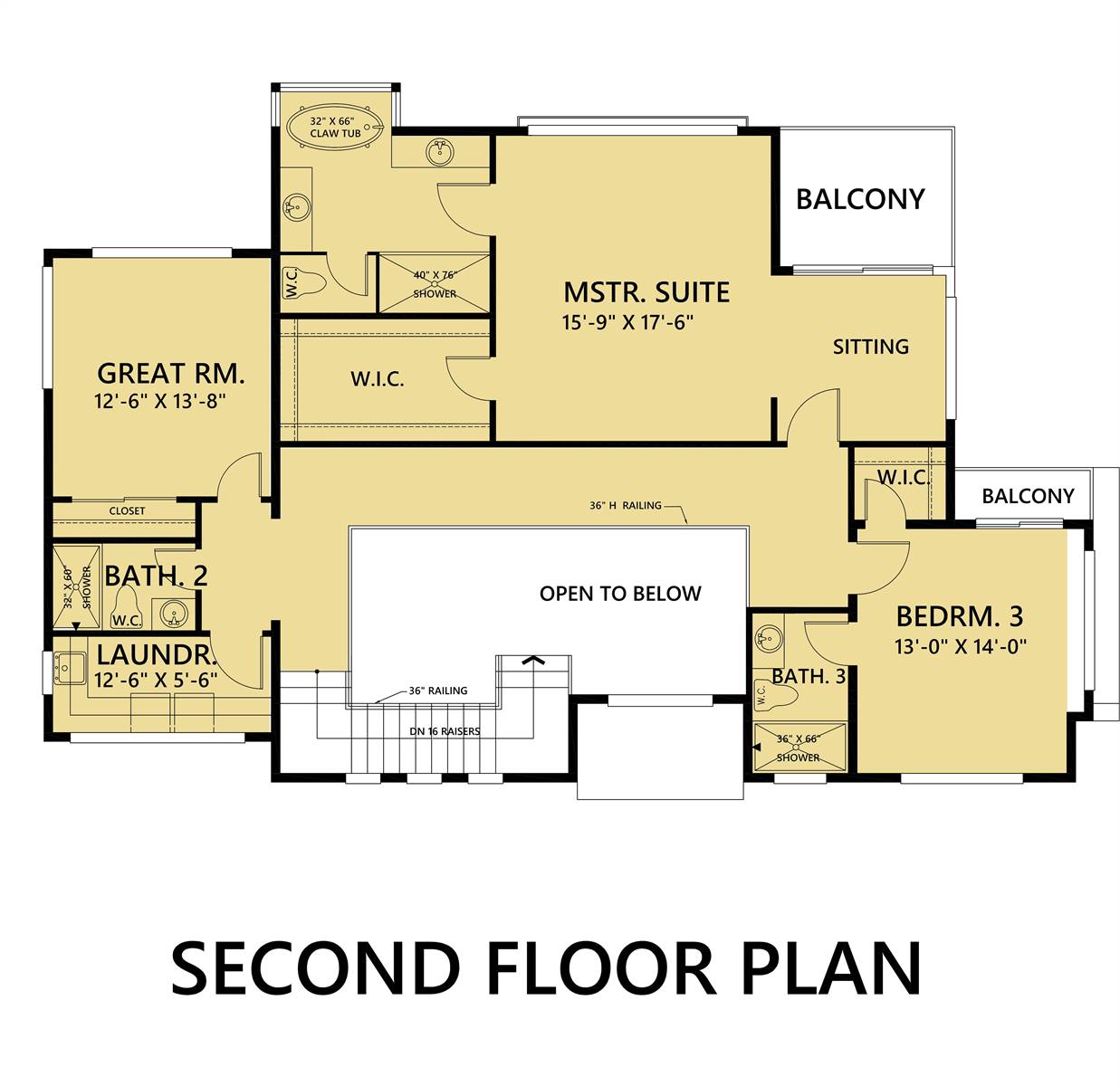 2nd Floor image of Joe Nguyen House Plan