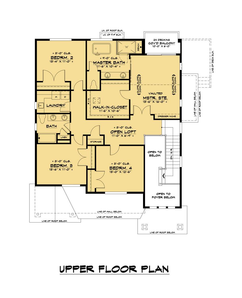 2nd Floor image of Marar Residence House Plan
