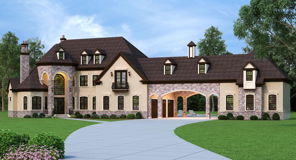 Front image of Lady Rose House Plan