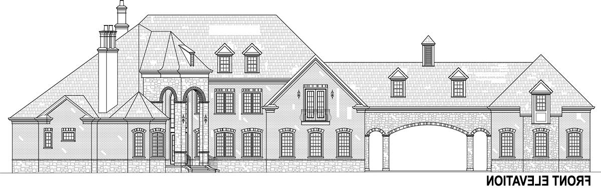 Front Elevation image of Lady Rose House Plan