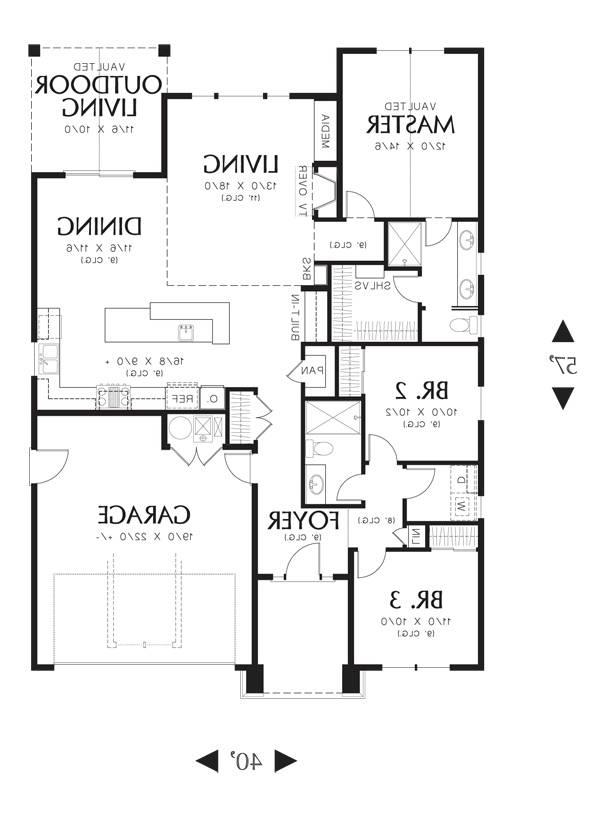 First Floor image of Greene House Plan