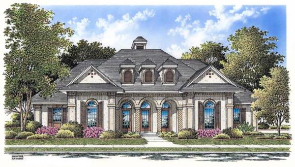 Front Rendering image of Tuscany-2314 House Plan