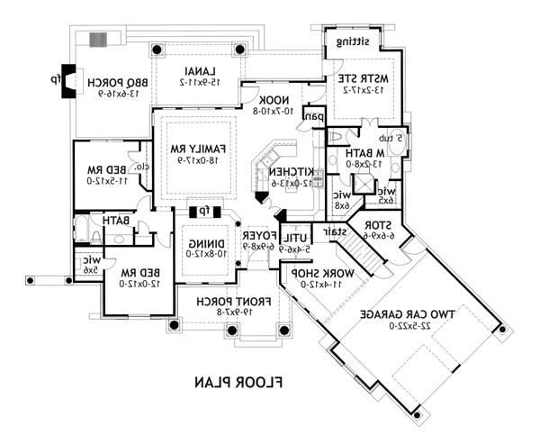 First Floor Plan image of Vita Encantata House Plan