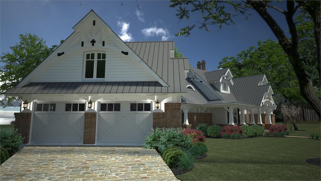 Right View image of Merveille Vivante Small House Plan