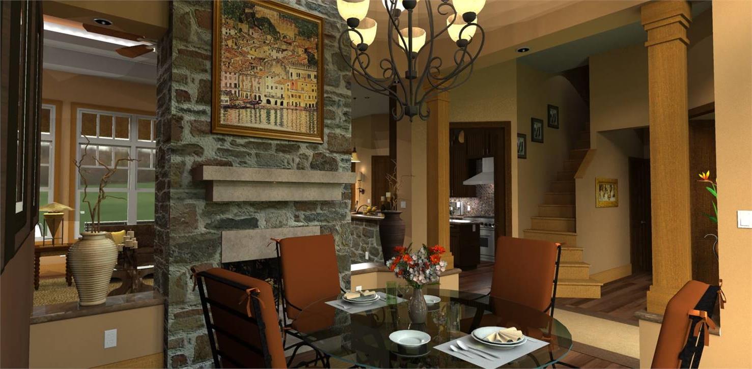 Dining Room image of L'Attesa di Vita House Plan