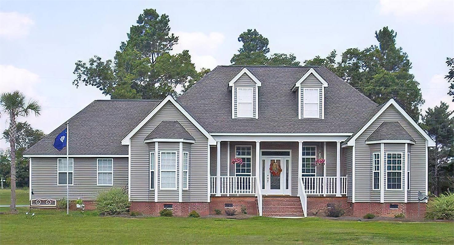 Front View image of LEWISBURG RANCH House Plan