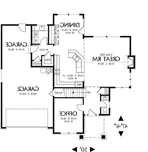 First Floor Plan image of Petersham House Plan