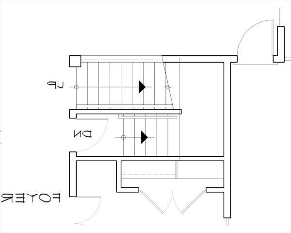 Basement Stair Location image of Pownal House Plan