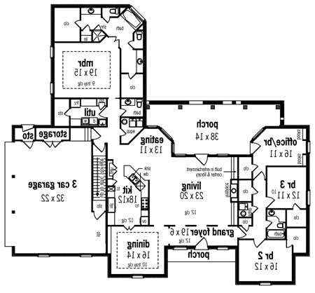 First Floor Plan image of Cape Town-2904 House Plan