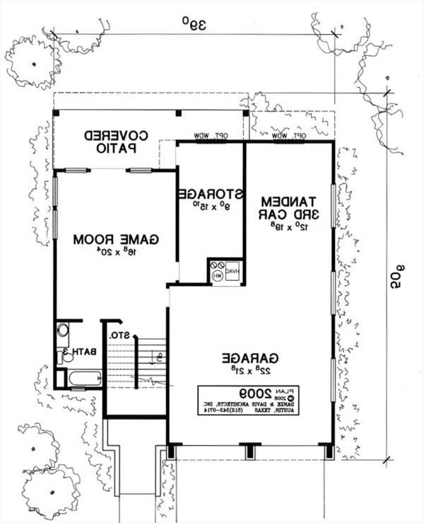 First Floor Plan image of The Waimea House Plan