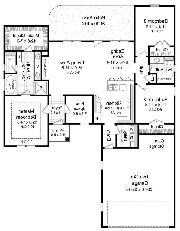 Floorplan image of The Rawl Springs House Plan