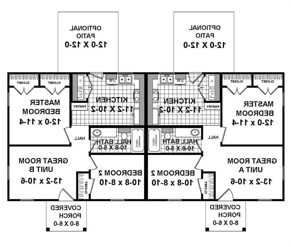 1st Floor image of Shawnee Creek House Plan