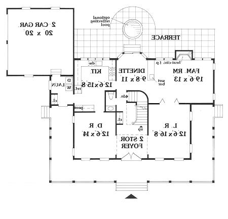 First Floor Plan image of ELLIE House Plan
