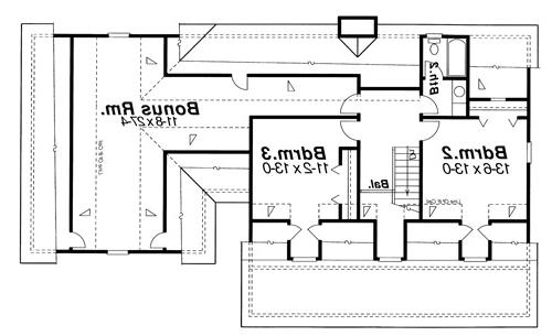 Second Floor image of LOGAN House Plan