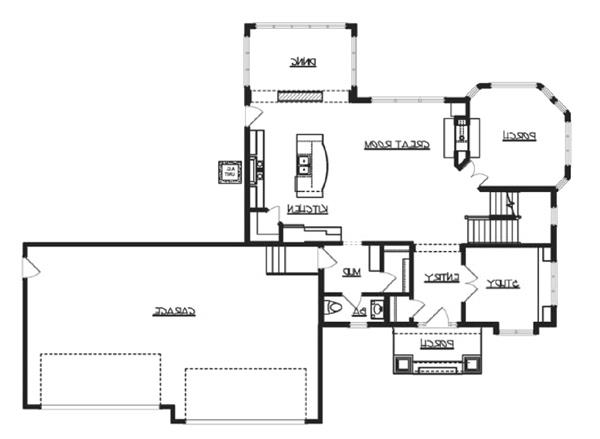 Main Floor Plan image of Hayward House Plan