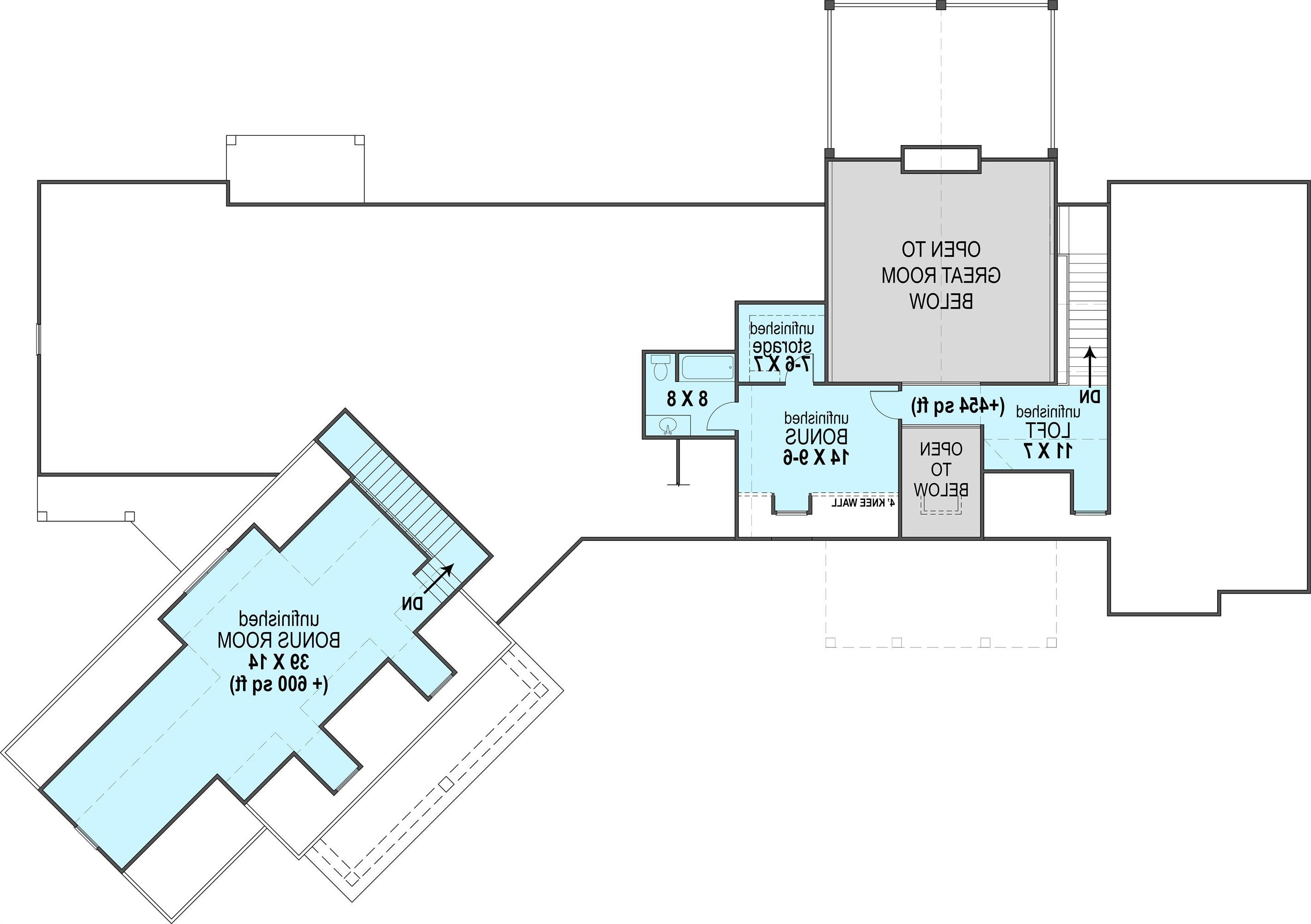 Bonus Plan image of Pepperwood Place House Plan