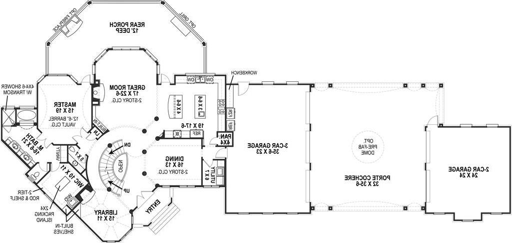 1st Floor image of Lady Rose House Plan