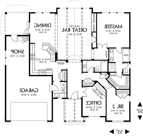 First Floor Plan image of Royalton House Plan