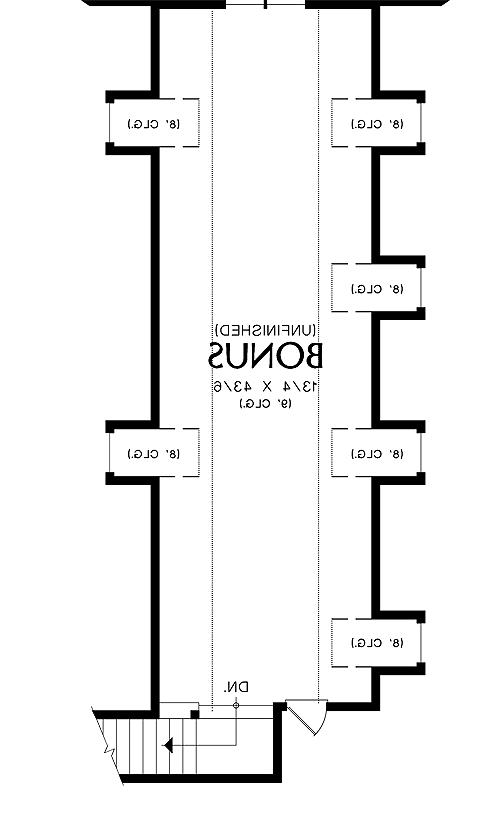 Second Floor Plan image of Nelson House Plan
