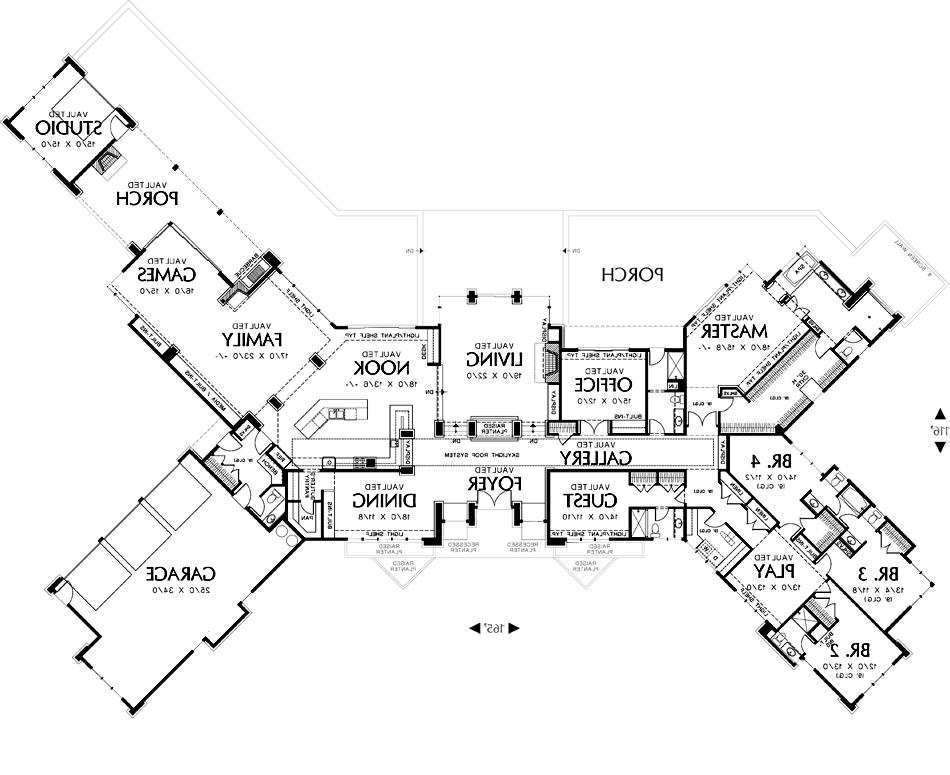 First Floor Plan image of Keswick House Plan
