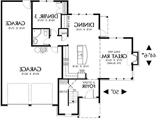 First Floor Plan image of Littleton House Plan
