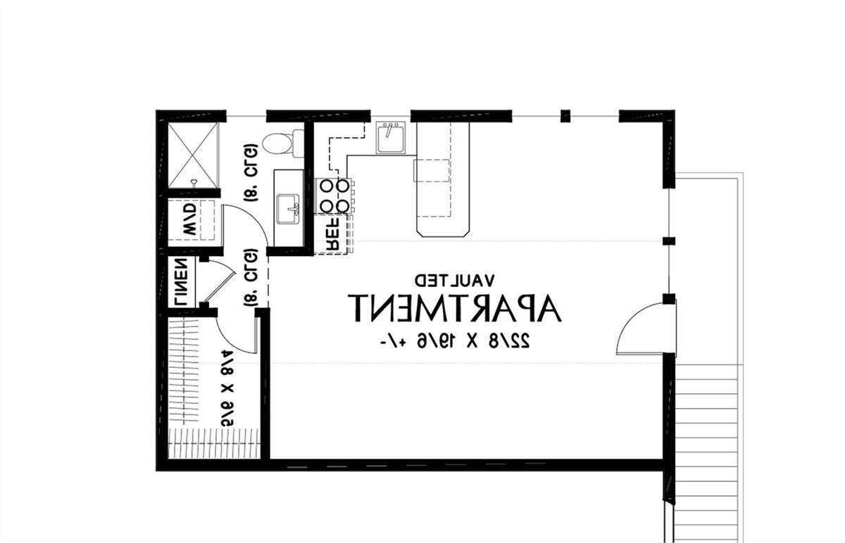 Apartment Above Garage image of Wedgewood House Plan