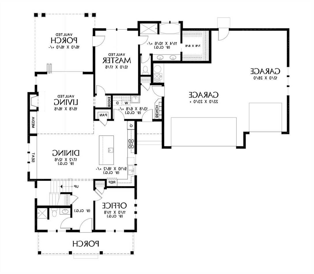 Main Floor Plan image of Alerus House Plan