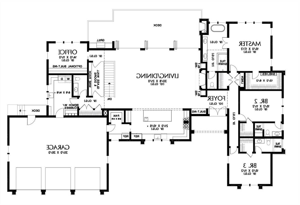 Main Floor Plan image of Maricopa House Plan