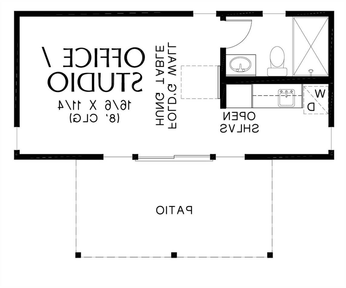 Main Floor Plan image of Sabrina House Plan