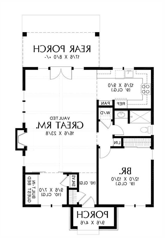 Main Floor Plan image of Sturbridge House Plan