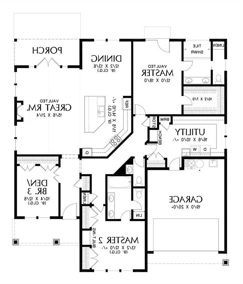Main Floor Plan image of Julia House Plan