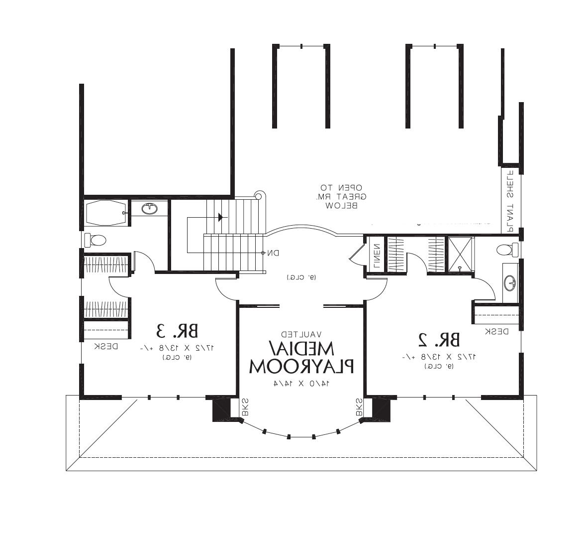 2nd Floor image of Stoneham House Plan