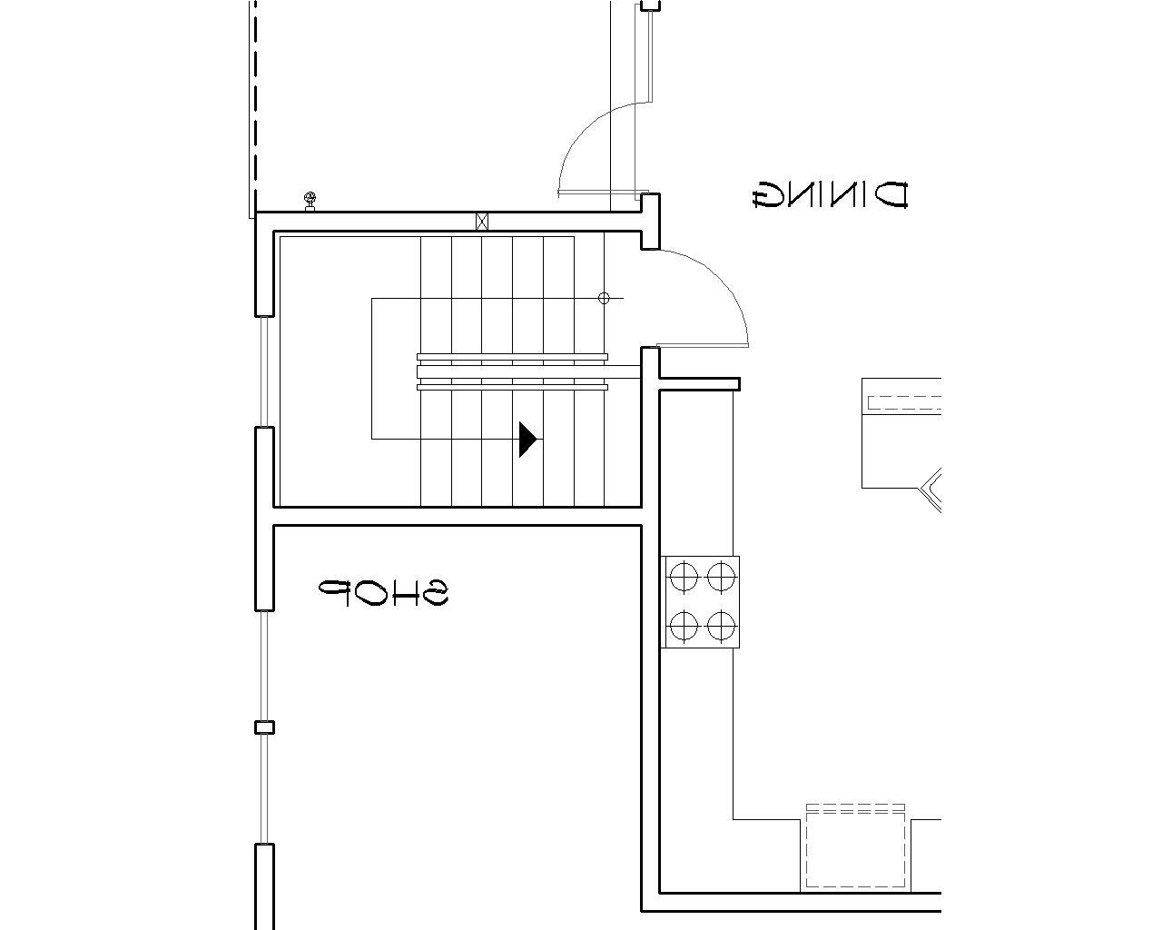 Basement Stair Location image of Royalton House Plan