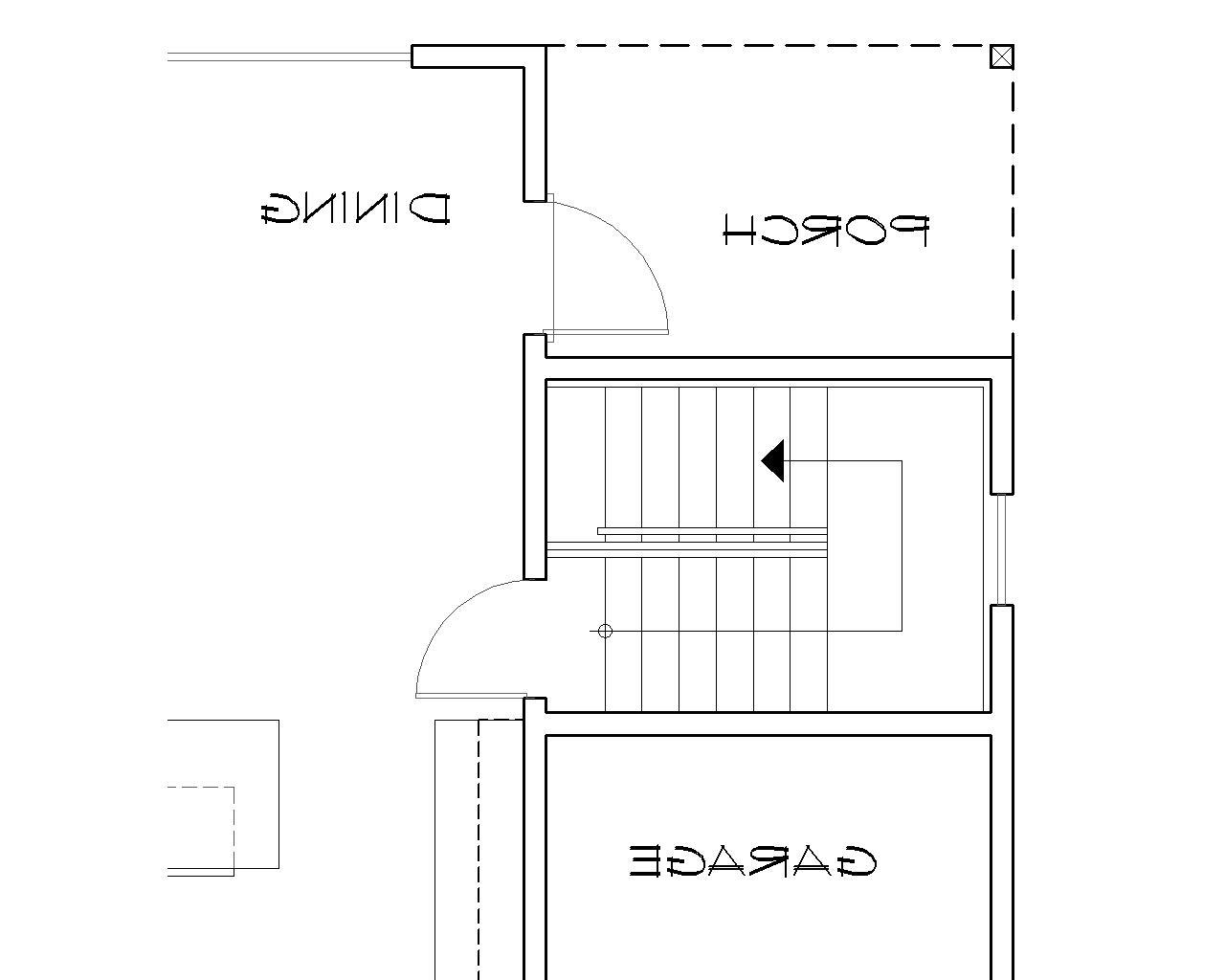 Basement Stair Location image of Phillipston House Plan