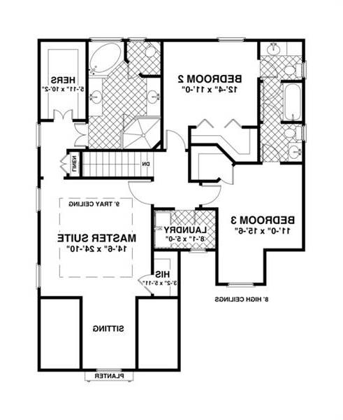 2nd Floor image of The Andover House Plan