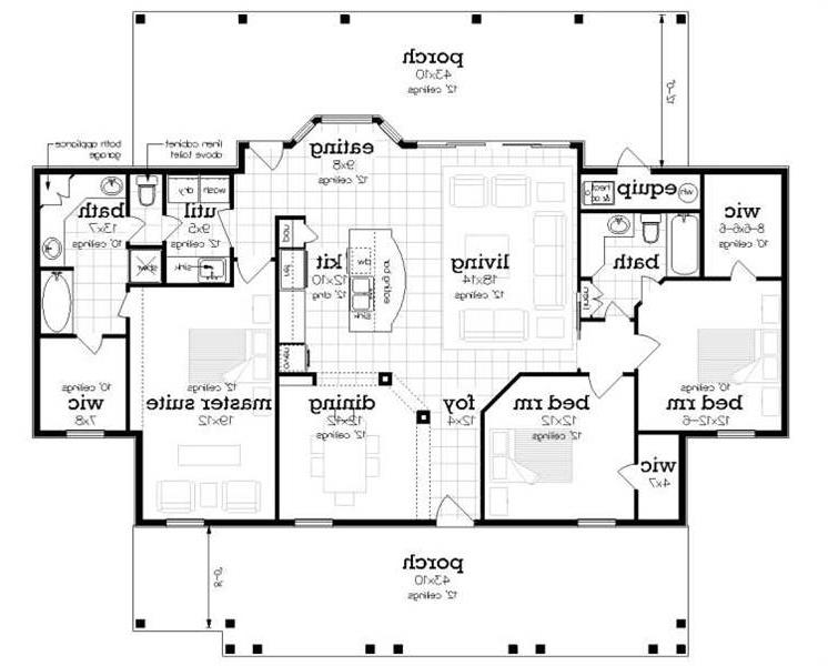 Floor Plan image of Penny Lane House Plan