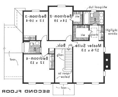 second floor image of Plan 5636