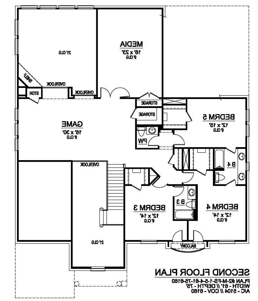 Second Floor image of Savannah Valley House Plan