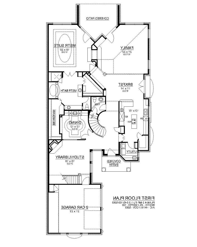 First Floor image of Sherry Lane House Plan