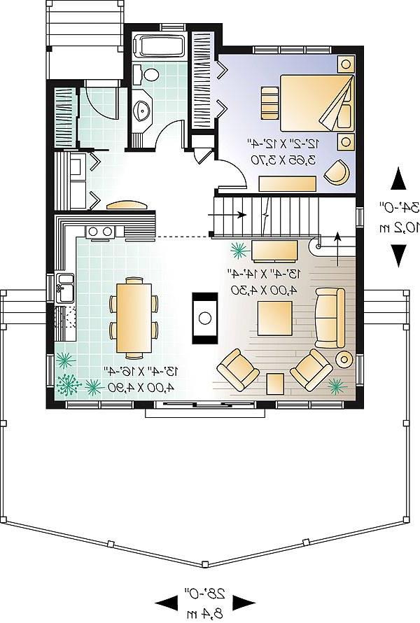 First level image of The Skylark House Plan