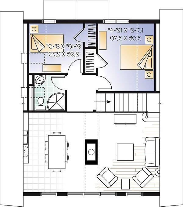 Second level image of The Skylark House Plan