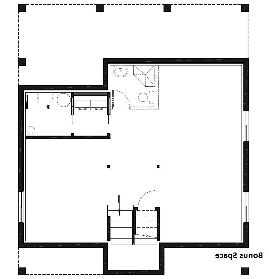 Basement image of Scandi House Plan
