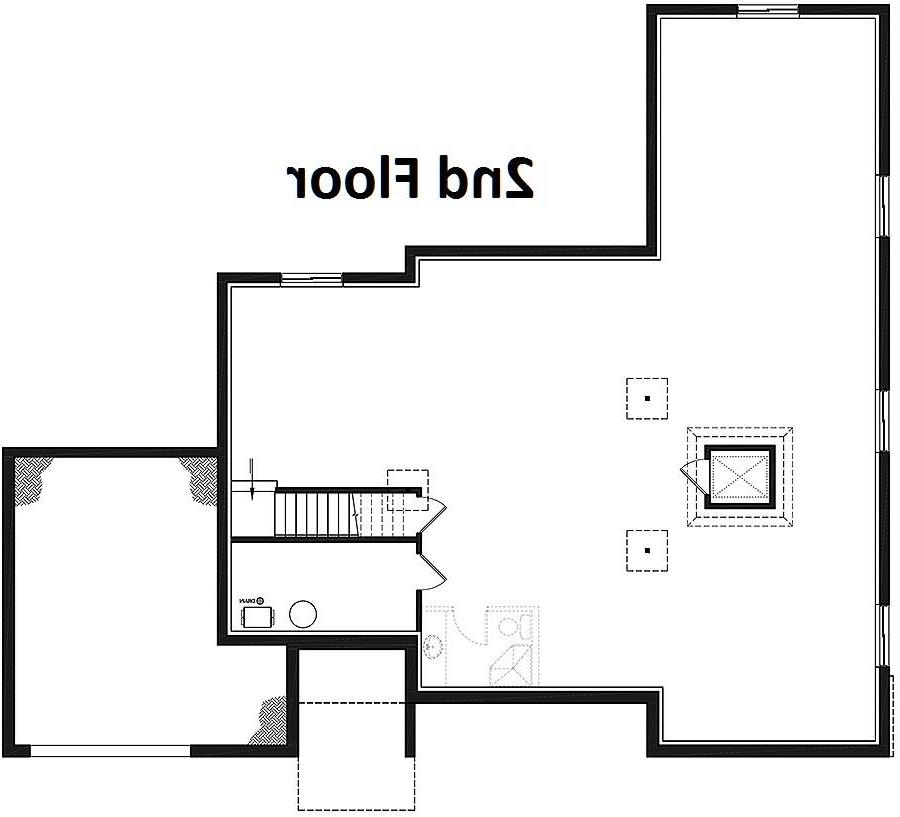 2nd Floor Plan image of Eve House Plan