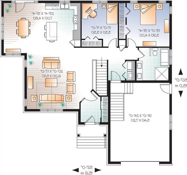 1st Floor Plan image of Kipling 2 House Plan