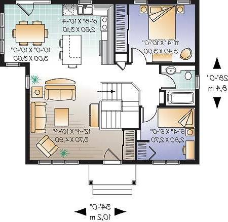 1st Floor Plan image of Emmit House Plan