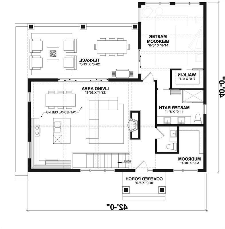 1st Floor image of Olypme 4 House Plan